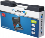 H&ouml;gert technik transformatorinis lituoklis, 200 w, 3 temperatūros lygiai, greitas įkaitimas, led lemputė, ergonomi&scaron;ka rankena, su priedais ir ne&scaron;iojimo dėklu