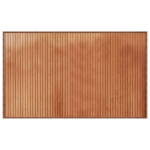 Kilimas, rudos spalvos, 60x100cm, bambukas, stačiakampis, 60 x 100 cm
