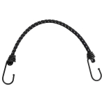 Bungee virvelės su juostelėmis ir kabliukais, 50vnt., 38cm, 38 cm