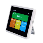 Seeedstudio SenseCAP Indicator ESP32-4 Open-source ekranas CO2, tVOC, temperatūros, drėgmės sensoriai, Balta