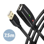 USB ilgiklio kabelis - AXAGON - ADR-207 - 7,5 m - USB 2.0 - AM -> AF