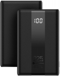 Atsarginis maitinimo &scaron;altinis ("Power Bank") Forcell F-energy P10k2 10000 Mah Powerbank, 22.5w, Juodas