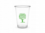 PLA žalias medžio puodelis 450 ml 96 mm skersmuo 50 vnt., PLA žalias medžio puodelis 450 ml 96 mm skersmuo 50 vnt.