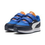 Laisvalaikio batai berniukams PUMA Adaptor Match V PS PUMA Navy-PUMA White - 40149601, mėlyni