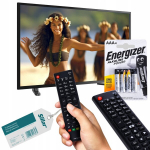 Pakaitinis nuotolinio valdymo pultas AKB74475490, skirtas LG Smart TV + Energizer AAA baterijos 4 vnt.