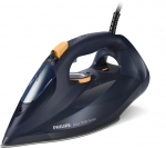 Philips 7000 series DST7060/21, Steam iron, SteamGlide Elite soleplate, 2 m, 250 g/min, Blue, Yellow, 50 g/min