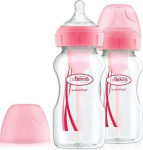 Maitinimo buteliukas Dr. Brown's Options+ WB92601, 0+ mėn, 270 ml, 2 vnt.