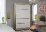 Spinta ADRK Furniture Benisso, ąžuolo spalvos/balta