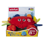 &Scaron;okantis ir vibruojantis žaislinis krabas Smily Play