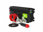 Green Cell galios keitiklis Pro 24 V - 230 V 500W/1000W Modifikuota sinuso banga