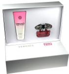 Rinkinys Versace Bright Crystal moterims: Tualetinis vanduo EDT, 50 ml + Kūno losjonas, 100 ml