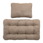 Pakabinamo krėslo pagalvė Home4you Clobe, smėlio spalvos