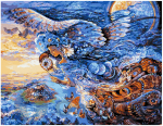 Tapyba pagal skaičius Svajonių karalienė, 50x65