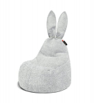 Vaiki&scaron;kas sėdmai&scaron;is Qubo&trade; Baby Rabbit Pansy re-Flake Fit, &scaron;viesiai pilkas