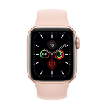 I&scaron;manusis laikrodis Apple Watch Series 5 44mm Aluminium GPS Gold (atjaunots, būklė A)