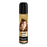 Plaukų lakas su auksinėmis blizgančiomis dalelėmis Venita Gold Spray, 75 ml