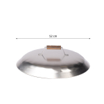 Wok keptuvės dangtis GrillSymbol PRO-545