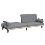 Sofa-lova su porankiais vidaXL, pilka