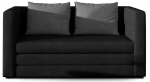 Sofa Neva, juoda