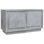 vidaXL Televizoriaus spintelė, betono pilka, 80x35x45cm, mediena