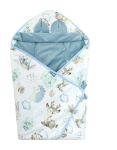 Miegmai&scaron;is vežimėliui ir autokėdutei Sensillo Velvet Xl, blue walk