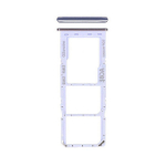 SIM kortelės laikiklis Samsung A325 A32 4G 2021 violetinis originalus (service pack)