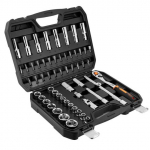 Neo Įrankių rinkinys 1/2" 58 vnt. Crv antgaliai, Torx