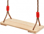 Medinė sūpynė 40x16cm, sodo pakabinama, vaikams