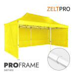 Prekybinė palapinė Zeltpro Proframe geltona, 3x6
