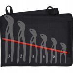 Knipex 00 19 55 S5 Le sulankstomas dėklas replėms, 6 skyrių
