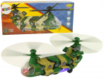 Karinis sraigtasparnis su efektais Lean Toys