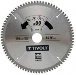 Diskinis pjūklas spalvotiems metalams Tivoly 190x30x2.5 mm