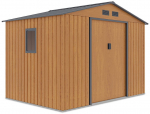 Sodo namukas Hudson, 9x6, Oak Grey