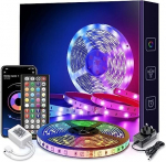 I&scaron;mani LED juosta 5050 RGB Bluetooth, 5 m