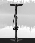 Dviračio pompa Crankbrothers Floor GEM S, juoda