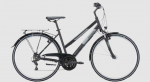 Dviratis 28 Pegasus Avanti trapez 18g, juodas, 50