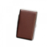 Cigarečių dėklas, odinis, 1 vnt.