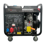 Dyzelinis inverteris/generatorius DG8000EWI3, 400 V/maks.6-6.5 kw., 20-230A