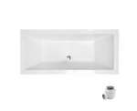 Vonia Besco Vera, 170 x 75 cm, be apdailos, su klik-klak chrome