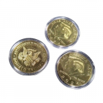 Lietuvos 3 Rinktiniai Atminimo Monetos Rinkinys, 14+, Auksinis