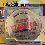 Fluorokarboninė žvejybos valo linija, 3,0 # 0,28 mm