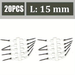 Karpinės žvejybos masalo smaigai 15 mm, 20 vnt., 20vnt L dydis