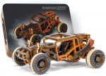 3D medinis galvosūkis, Automobilis, Buggy, ribotas leidimas, 140 dalių, woodencity, LE008