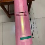 Deimanto Auksinis Smėlio Rožinis Automobilio Apklijavimas - PVC Vinilo Plėvelė 50x150cm