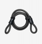Dviračio užraktas Axa Double Loop, 10x120mm, juodas