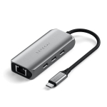 USB Hub Satechi USB-C 4-in-1 + LAN Space Grey