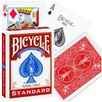 Bicycle Rider Standard Pokerio Kortos (Raudonos)