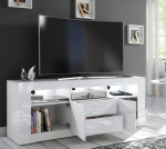 Tv staliukas Szynaka Meble Clifton 18, baltas