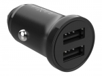 FIXED Dual USB Car Charger 15W, Black