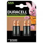 Įkraunami elementai Duracell AAA (850 mAh) HR03 4vnt.